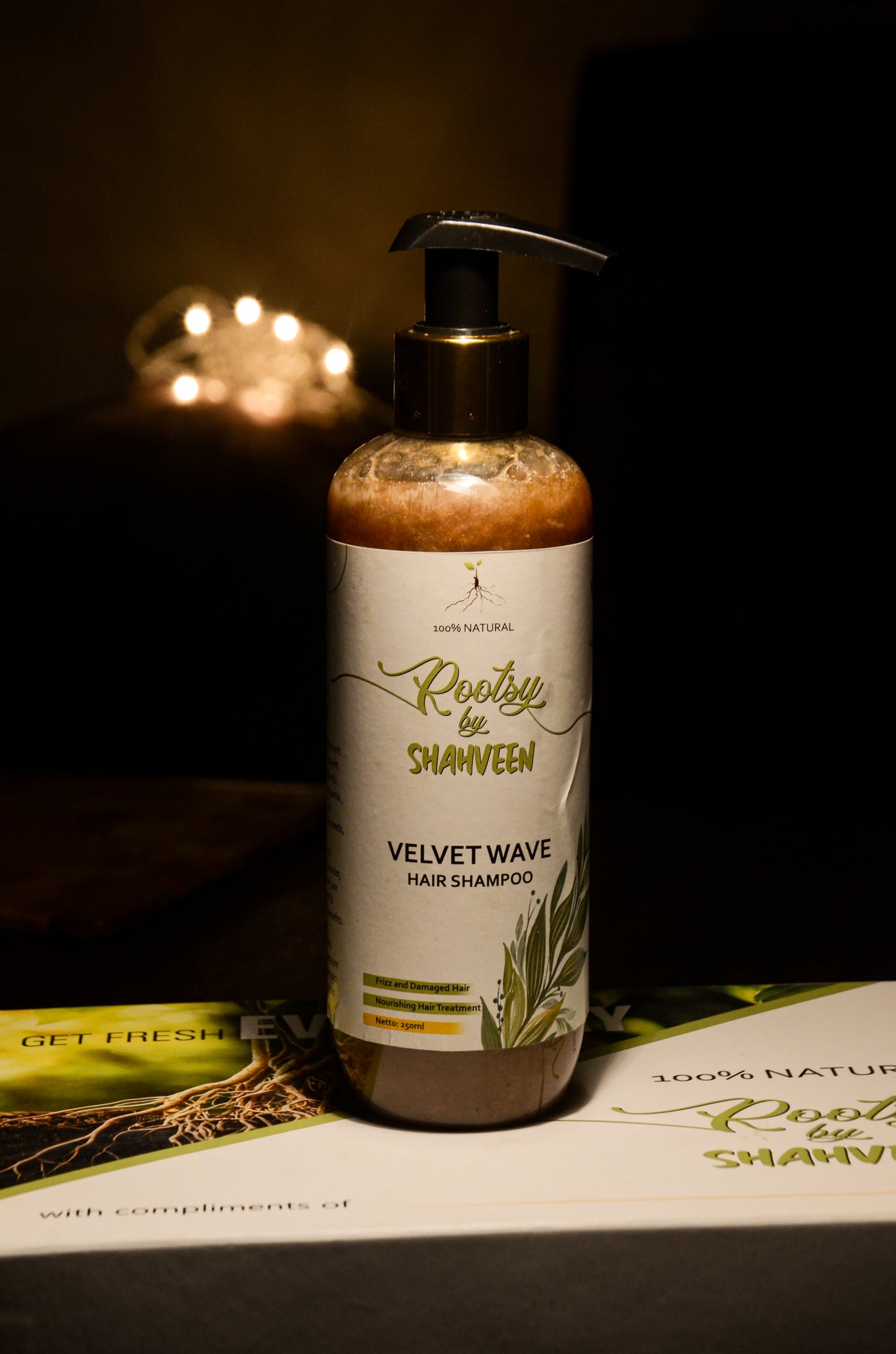 Organic Velvet Wave Hair Shampoo 300ml