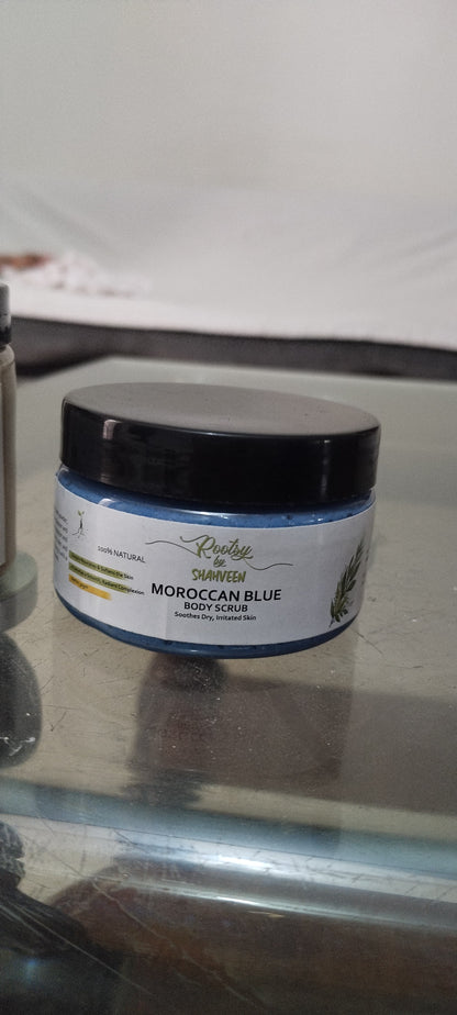 Moroccan Blue Body Scrub