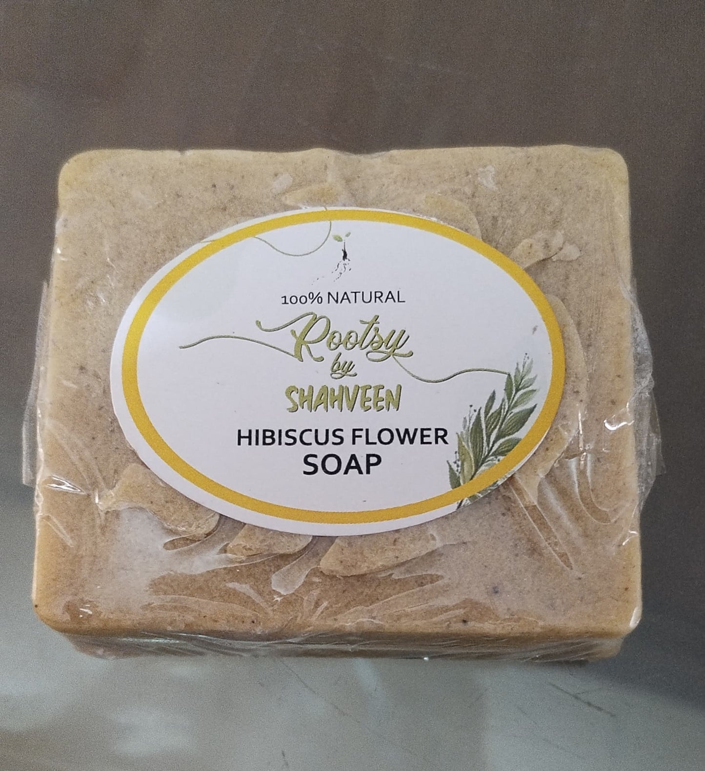 Hibiscus Flower Soap Square
