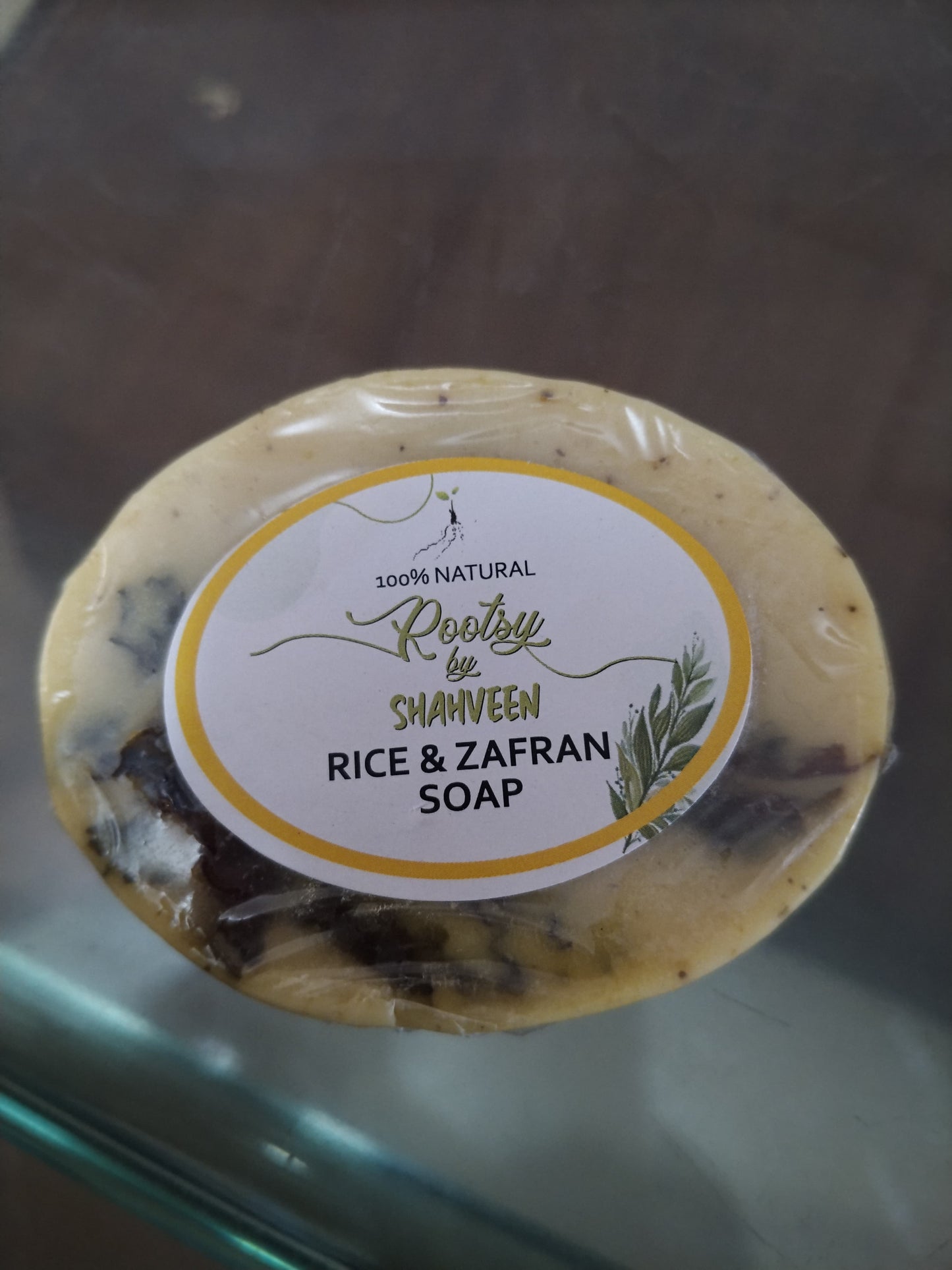 Rice & Zafran Soap