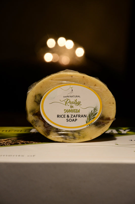 Rice & Zafran Soap