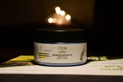 Moroccan Blue Body Scrub